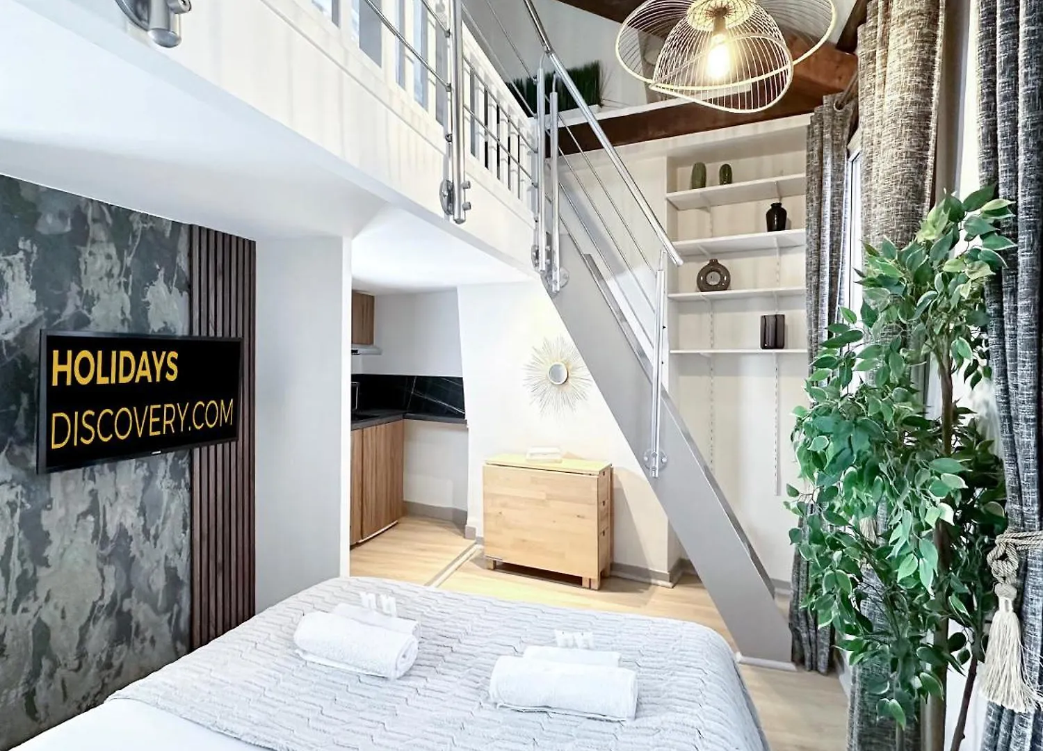 Stylish Duplex In Front Of Buttes-Chaumont Apartment Paris 0*,
